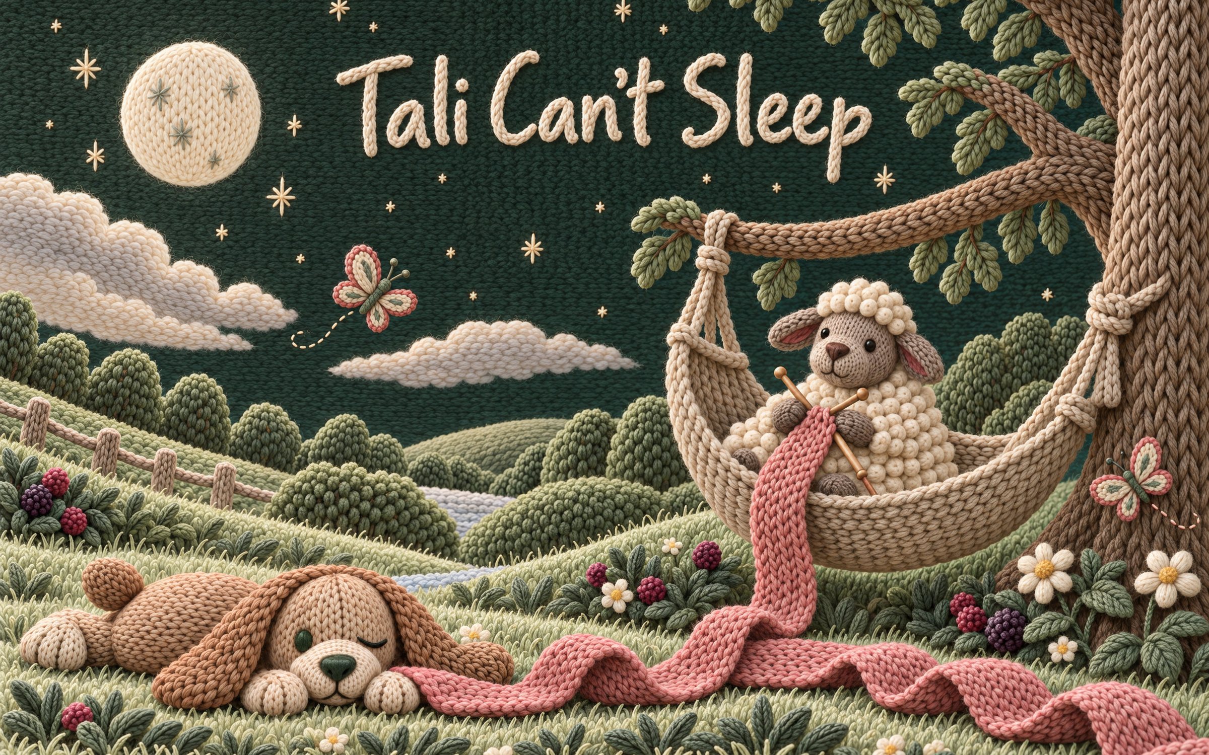 Tali Can’t Sleep, cover